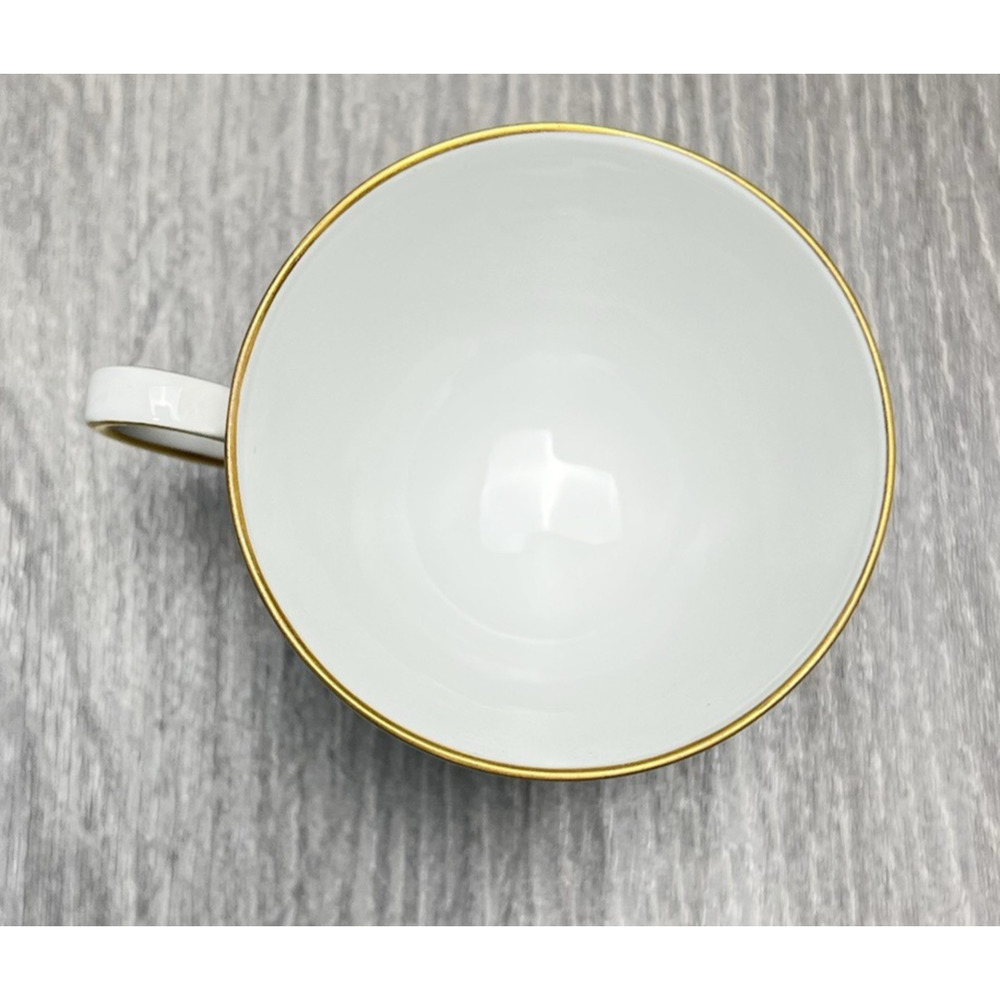 Franconia Fleurettes Selb Bavaria Tea Cup & Saucer Set Colorful Floral Gold Trim - Picture 10 of 14